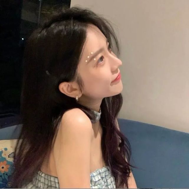 女生头像|真人侧脸女头