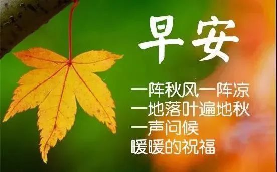 9月1日最新版微信早晨问候好动态表情 微信最美早上好