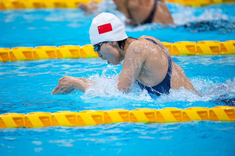 (东京残奥会)游泳——马佳获女子100米蛙泳s11级亚军