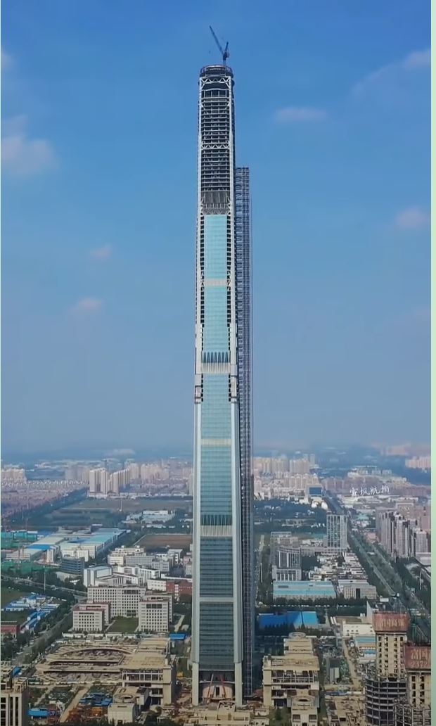 117大厦高银金融他就是位于天津的西青区的596.