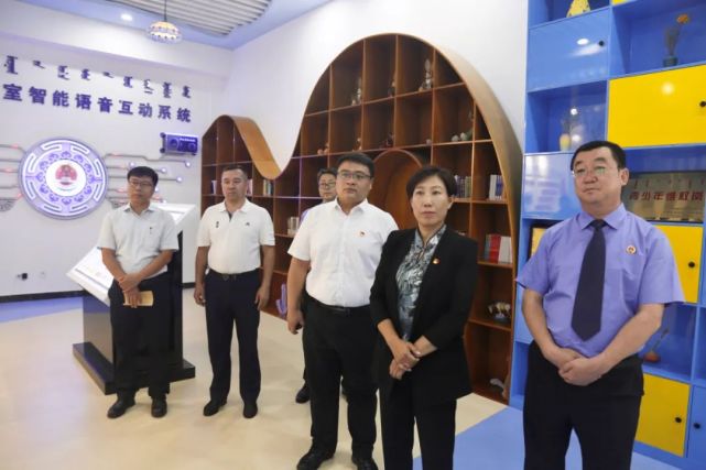 市委常委,统战部部长布仁其木格莅临伊金霍洛旗人民检察院调研指导