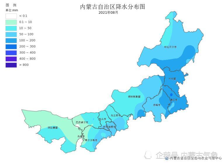 内蒙古气象条件适宜 总体利于农作物生长