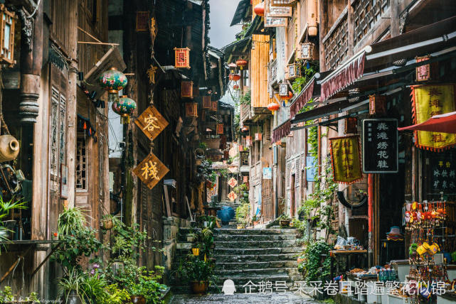 自驾重庆,雨中游酉阳龚滩古镇的五个初印象