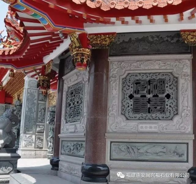 惠安寺庙古建石雕的常用雕法