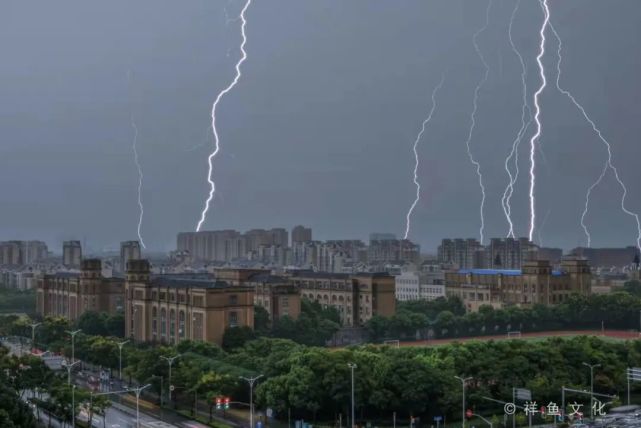 受强对流天气影响 金山局部出现短时强降水 这场雷暴雨究竟有多大?