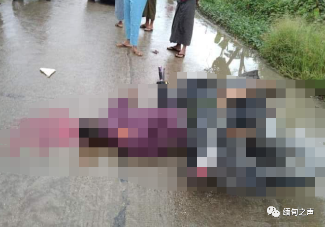 缅甸彬乌伦一名管理员遭人捅杀,脖子,背部有大量刀伤