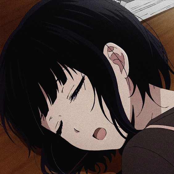 可爱女生微信动漫头像冷淡风