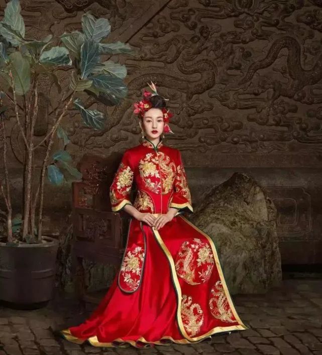 3分钟带你看懂中国古代女子嫁衣色彩版型制式演变