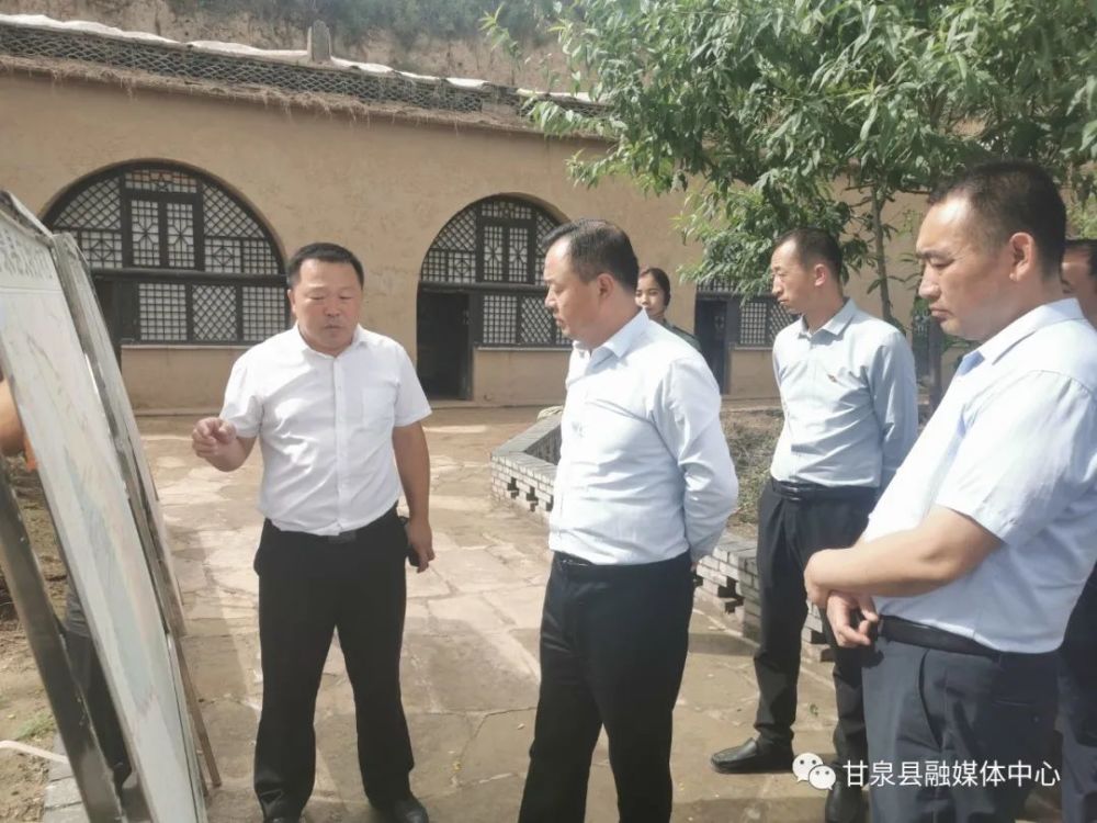 甘泉县:李永军调研桥镇乡,下寺湾镇,石门镇重点工作