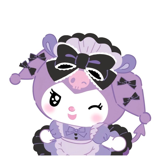 头像‖女仆装库洛米头像