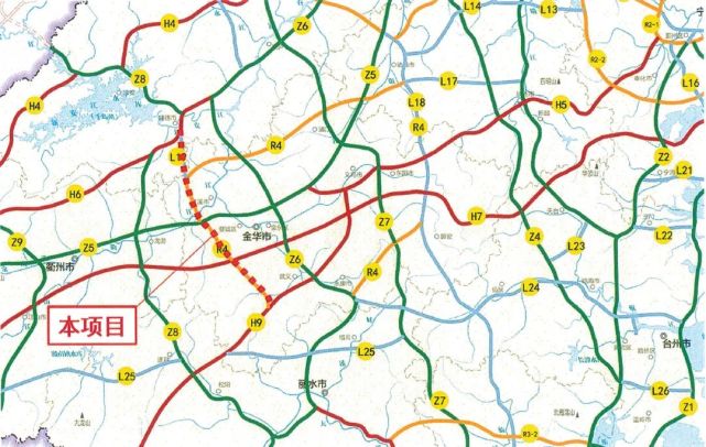 兰溪将新增一条高速公路,金义都市区环线高速要来了?