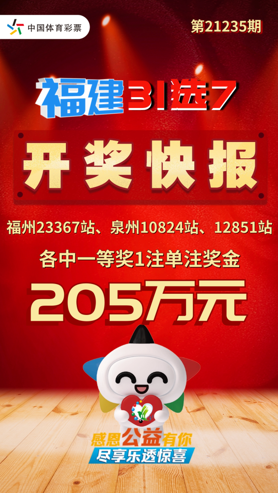 福建体彩彩市回顾(2021年8月30日-9月5日)