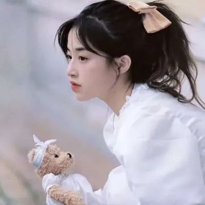 头像|可爱蓝发动漫女生头像