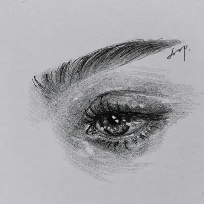 广州画室分享素描眼睛技巧