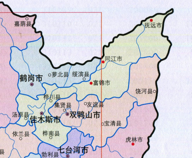 佳木斯10区县人口一览:桦南县28.69万,抚远市9.73万