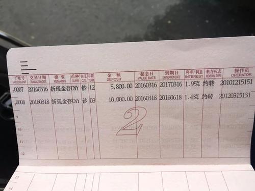 前银行都是在我们的存折上打上记录,或者是给我们一张定期存单的条子