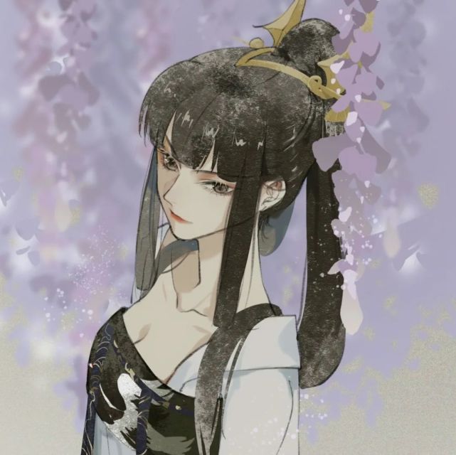 萌系稀有古风女生头像