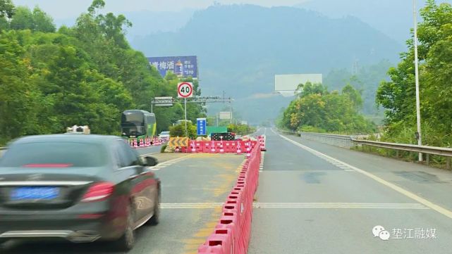 沪蓉高速明月山隧道开始施工管制
