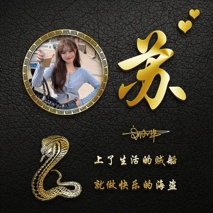高端3d签名头像请看公众号主页"个性定制"姓氏头像~《定制指南》