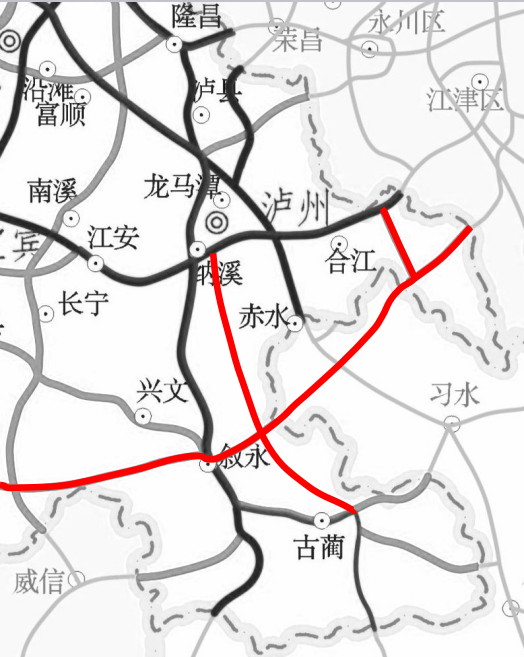 s84渝叙筠高速是川渝滇黔高速公路通道中重要组成部分,是《四川省