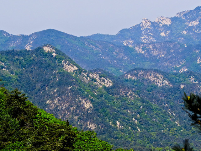 山东一处国家级森林公园,峰峦绵延,林深谷幽,古木参天