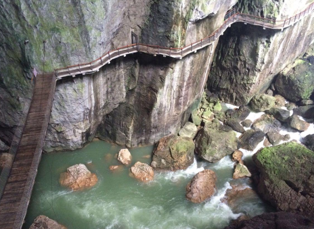 贵州一处4a景区,风景秀丽,景点众多,还是盛夏避暑的好