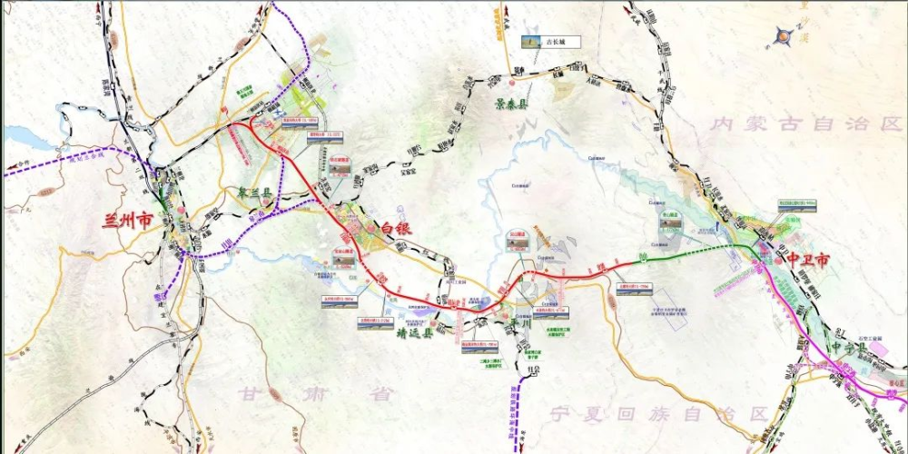 新建中卫至兰州铁路客运专线(甘肃段)控制性工程尖山隧道顺利贯通