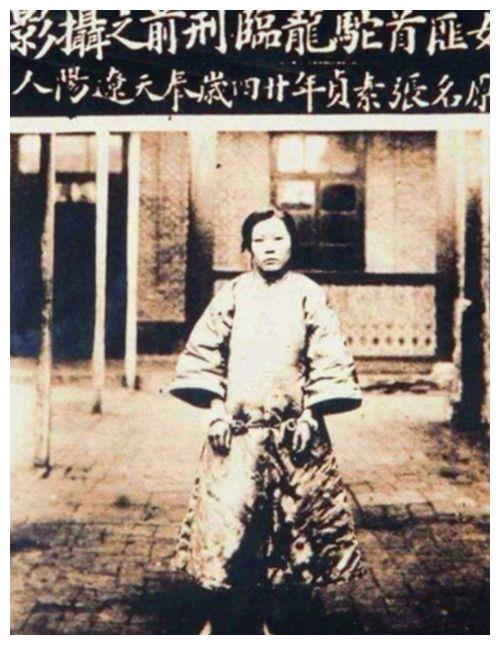 民国的土匪旧照:女匪首驼龙确实漂亮,图6被捕前杀害了