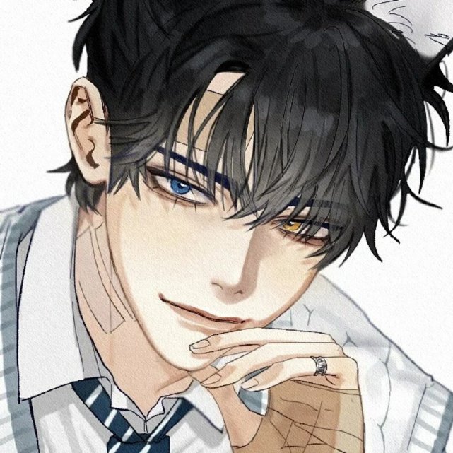 动漫男生头像:一花一世界,一叶一追寻.一曲一场叹,为
