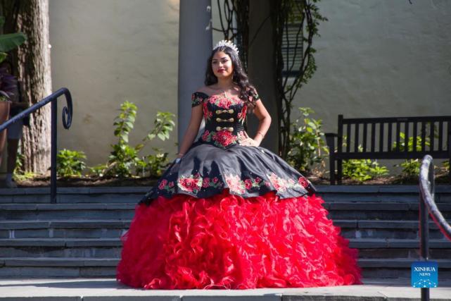 quinceanera fashion show held in texas,u.s.