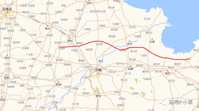 项目前期中标了商河县规划新建高速公路设枢纽互通与京沪高速连接
