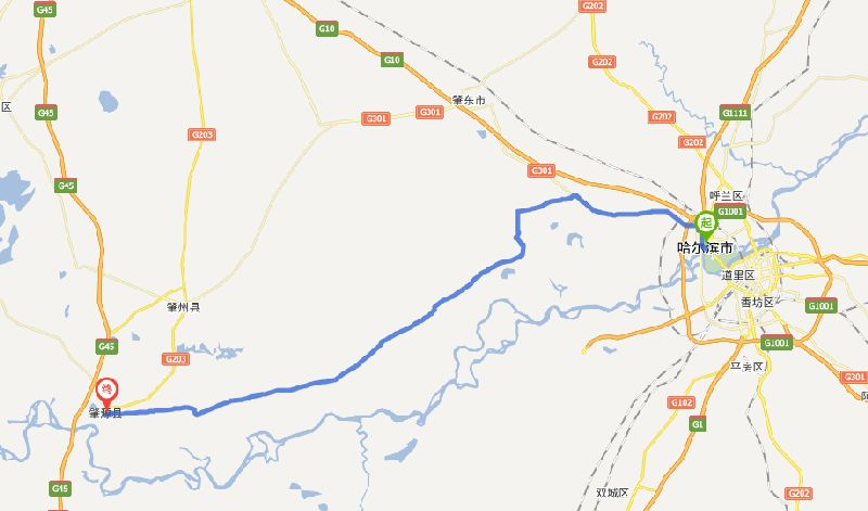 黑龙江一新高速公路:双向四车道连接哈尔滨和肇源,预计明年通车