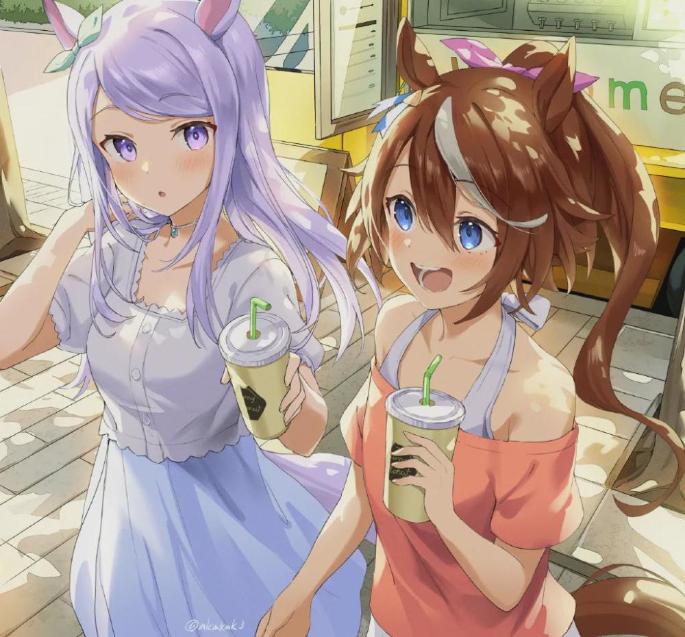 动漫美图:《赛马娘》东海帝皇