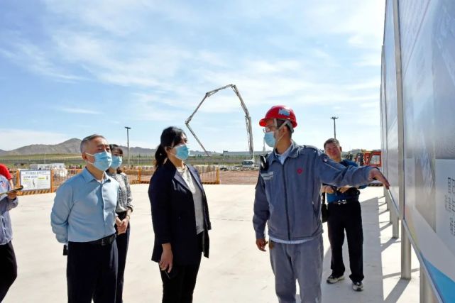 包头市委常委,统战部部长诺敏调研东方希望固阳板块