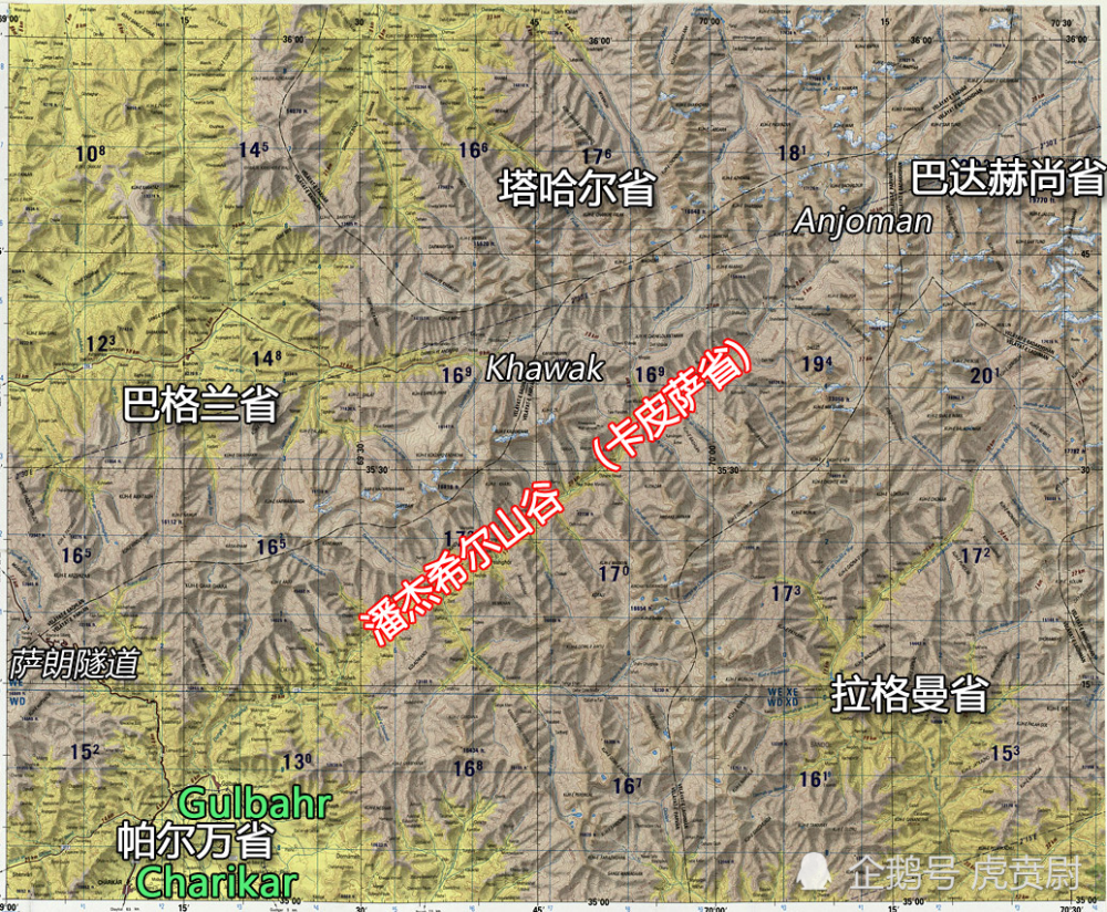 再往南,就是阿富汗最重要的环线公路干线,通向帕尔万省的省会恰里卡尔