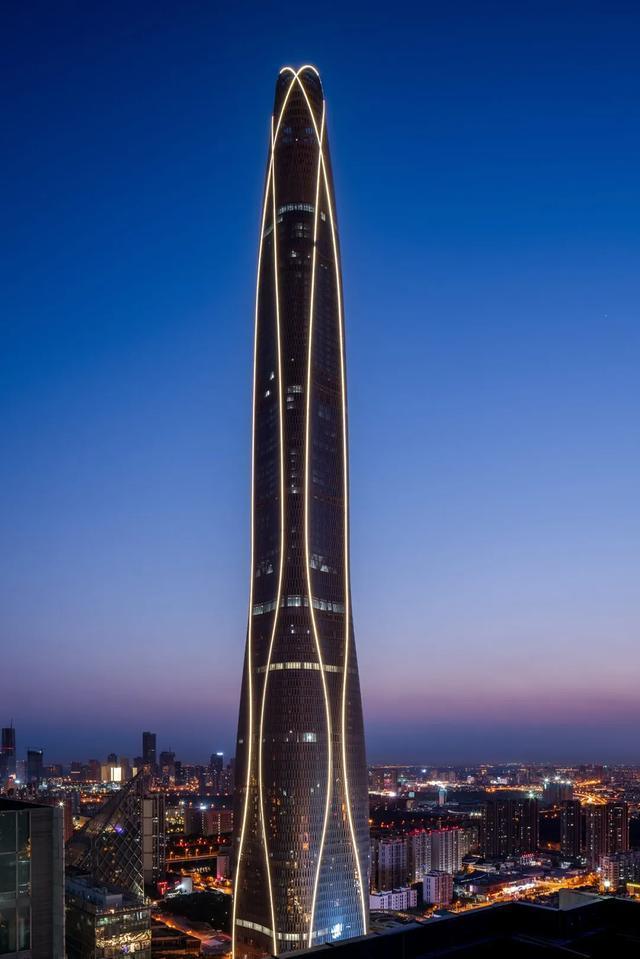 中国第三高楼天津周大福中心
