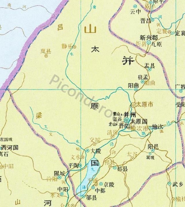西晋二十一州之并州