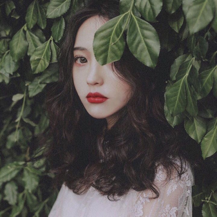 ins森系漂亮女生头像