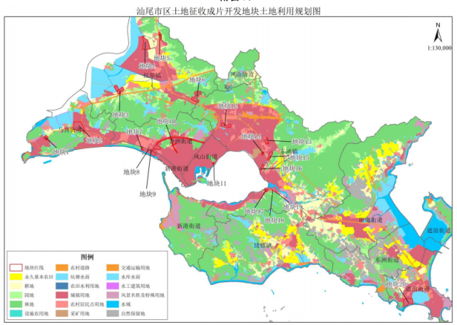 汕尾市区2018年度土地变更调查成果,37..