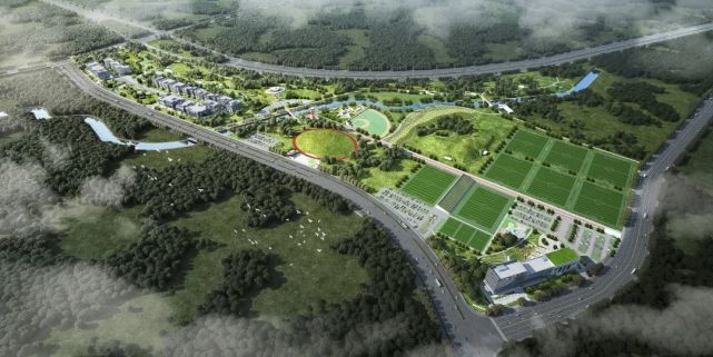 南海子体育休闲产业园位于北京经济技术开发区南海子郊野公园b片区