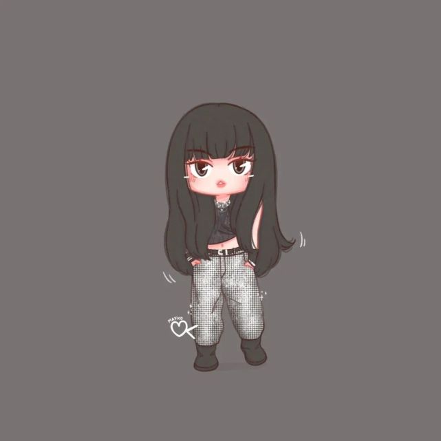 lisa lisa 来源见水印 往期推荐 blackpink丨一组四人超q的卡通头像