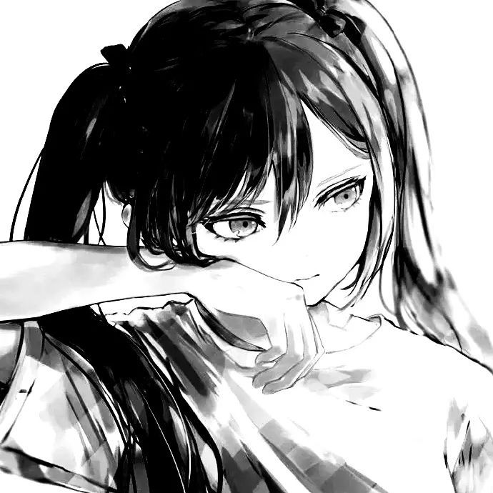 【0906】黑白漫画头像