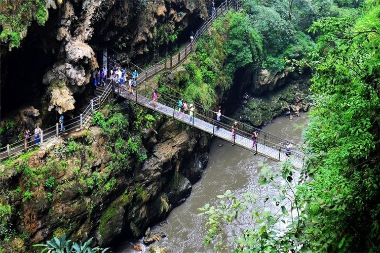 马岭河峡谷美景