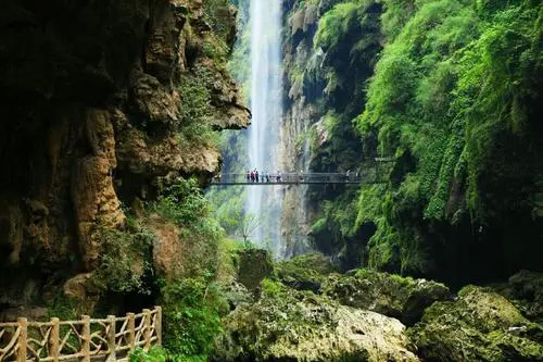 马岭河峡谷美景