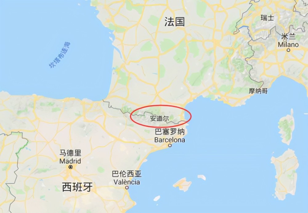 安道尔人口_安道尔旅游地图(2)