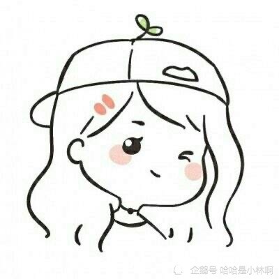简笔画小人头像1