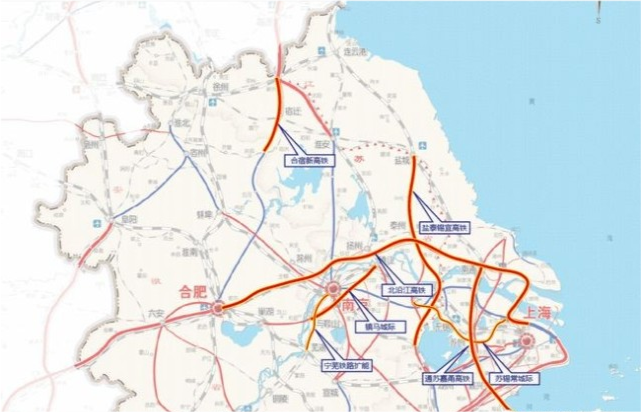 高铁里程第二名:江苏7条铁路项目年内开工
