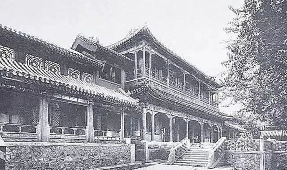 清末的北京西苑瀛台