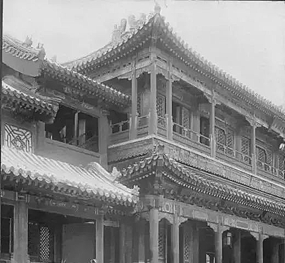 清末的北京西苑瀛台