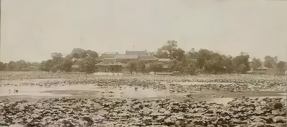 清末的北京西苑瀛台